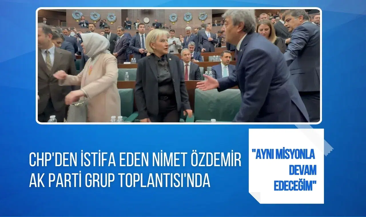 CHP'den istifa eden Nimet Özdemir AK Parti'ye katılıyor
