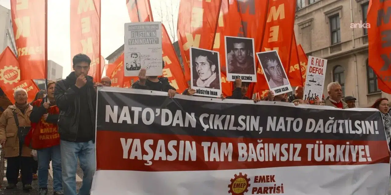 EMEP Genel Başkanı Aslan’dan NATO karşıtı açıklama: “Alanlarda olmaya devam edeceğiz"