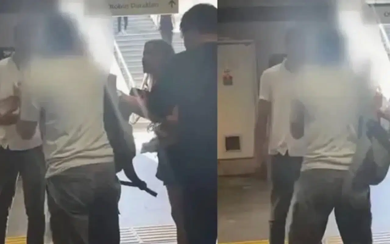 Metrobüs durağında gizli çekim iddiası! Vatandaşlar şüpheliyi polise teslim etti