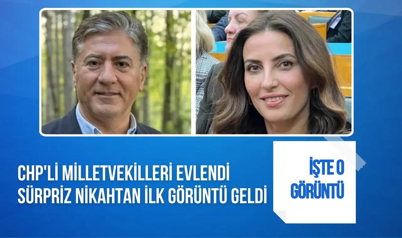 CHP'li milletvekilleri Murat Emir ve Evrim Rızvanoğlu evlendi