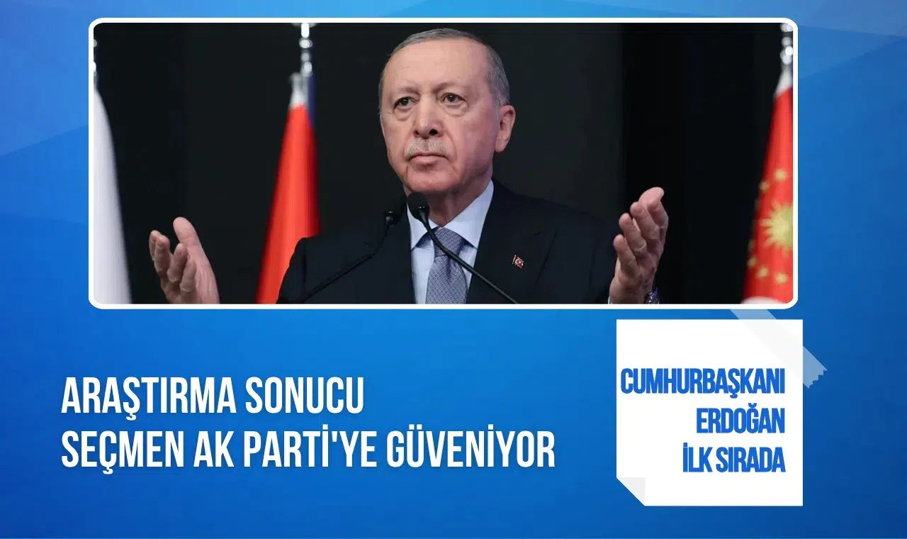 Kamuoyu araştırmalarında Erdoğan ve AK Parti öne çıktı