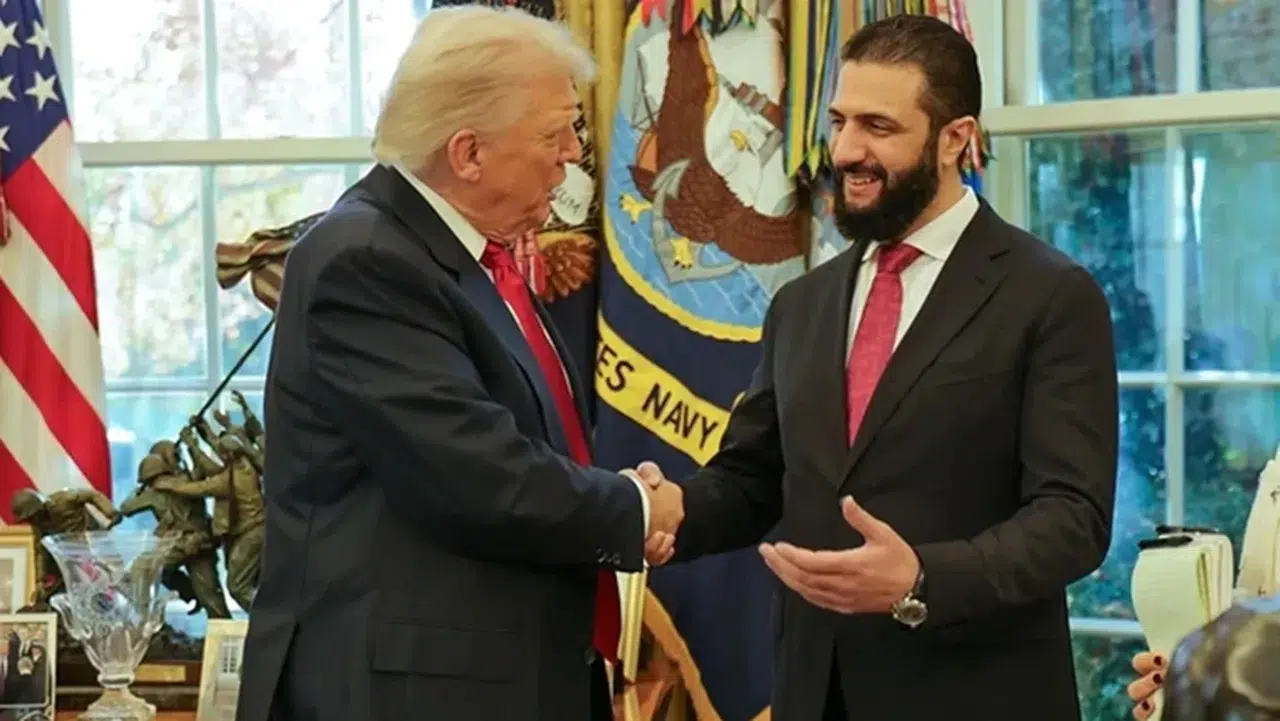 Şara, Trump ile görüştü: Suriye’ye yönelik yaptırımların tamamen kaldırılmasını istedi