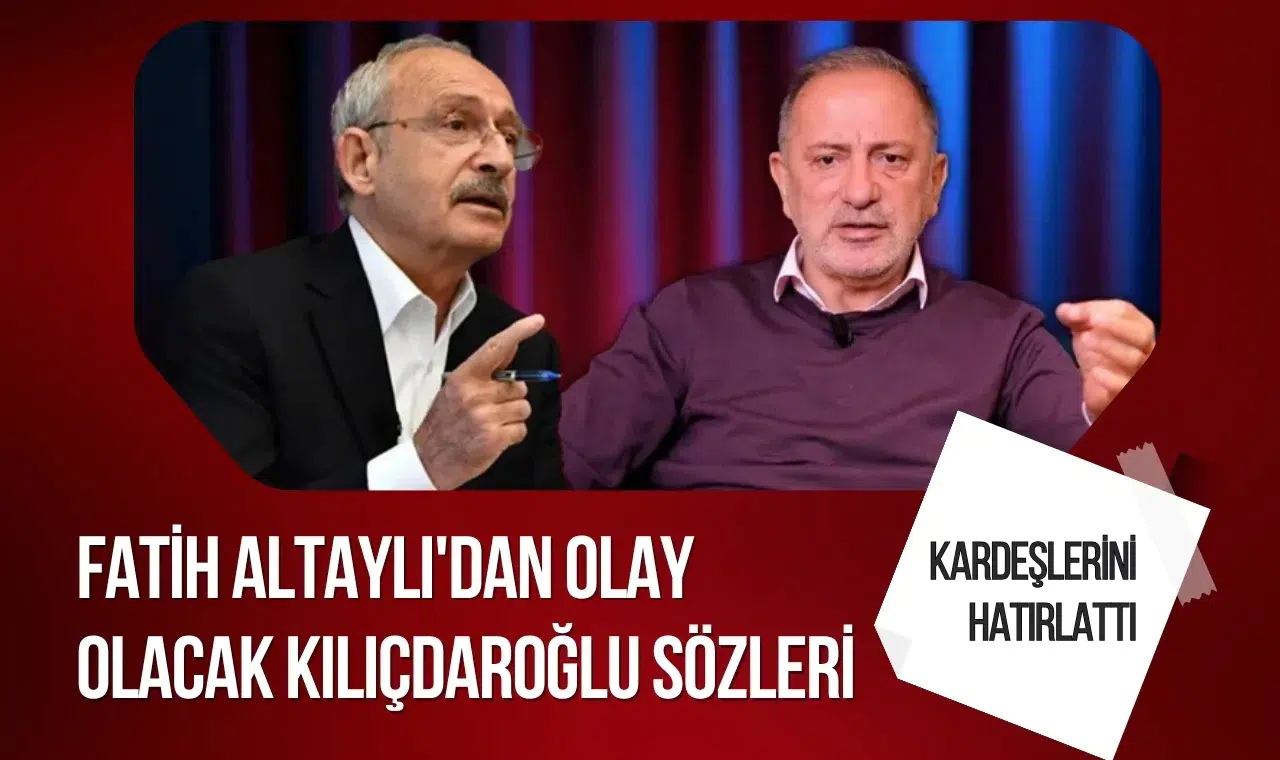 Fatih Altaylı’dan Kılıçdaroğlu çıkışı: CHP kulislerinde dikkat çeken değerlendirme