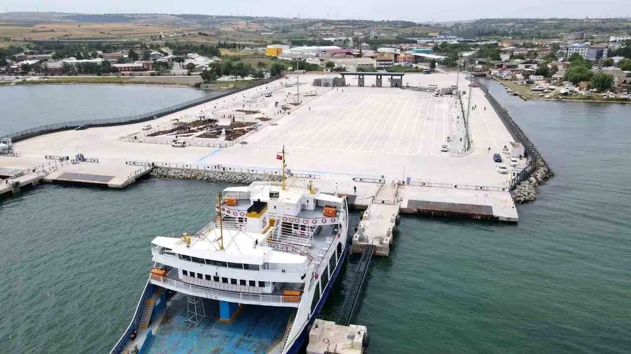 Gelibolu yeni Feribot İskelesi açılıyor: 43 bin metrekarelik alana kuruldu