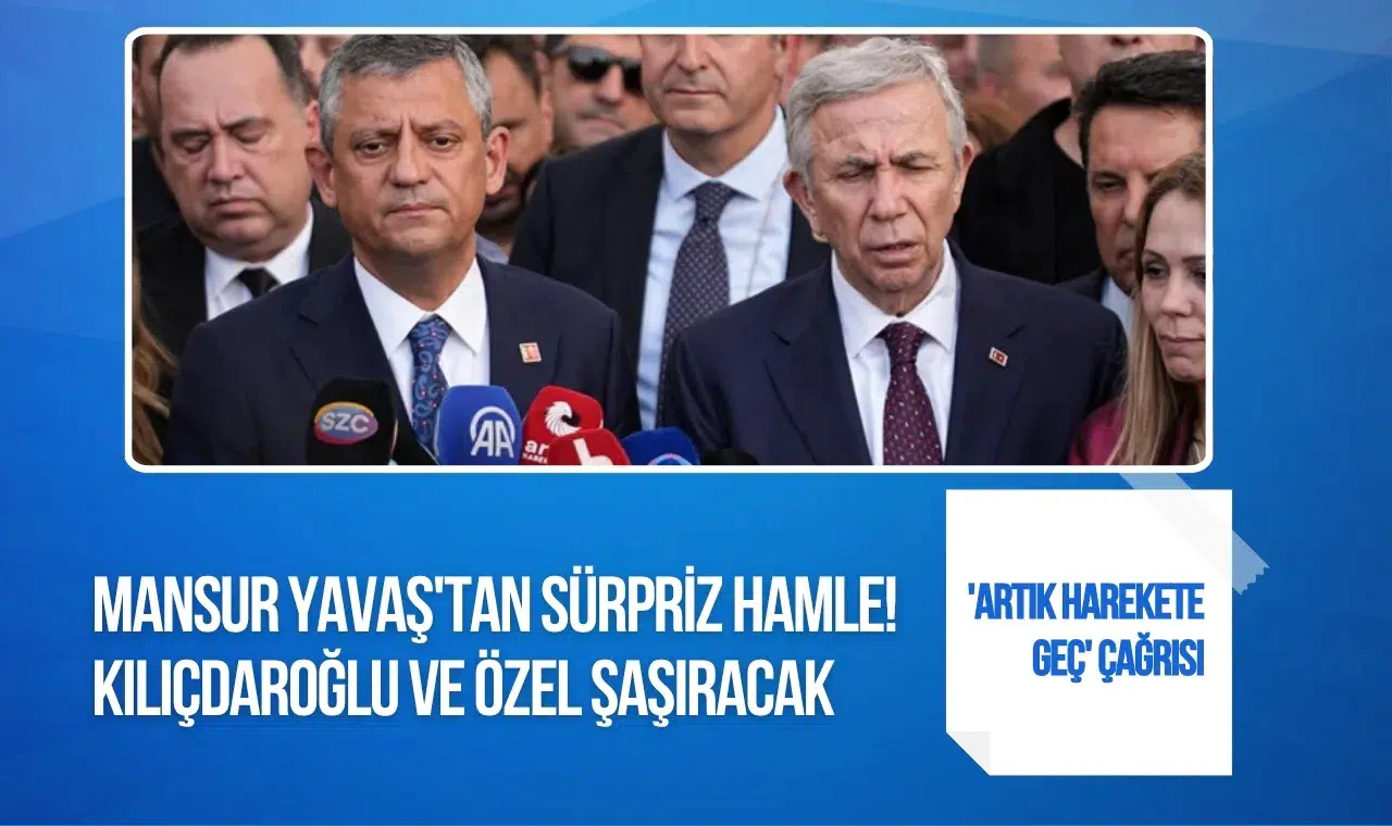 Mansur Yavaş için yeni iddia! CHP'deki kriz sonrası sahaya inmeye hazırlanıyor