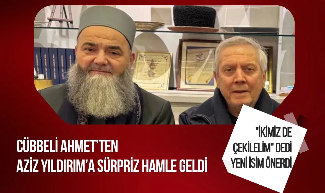 Cübbeli Ahmet'ten Aziz Yıldırım paylaşımı: Tebrik mesajı gündem oldu
