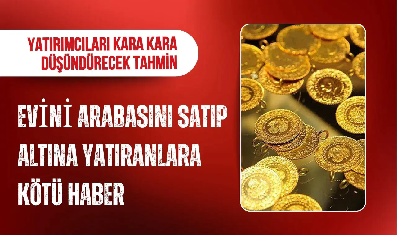 UBS'den altın yatırımcılarını düşündüren tahmin: Kısa vadede geri çekilme bekleniyor