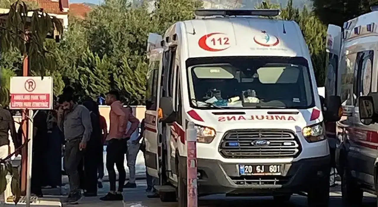 Denizli'de silahlı saldırı: Abla ve kız kardeş yaralandı