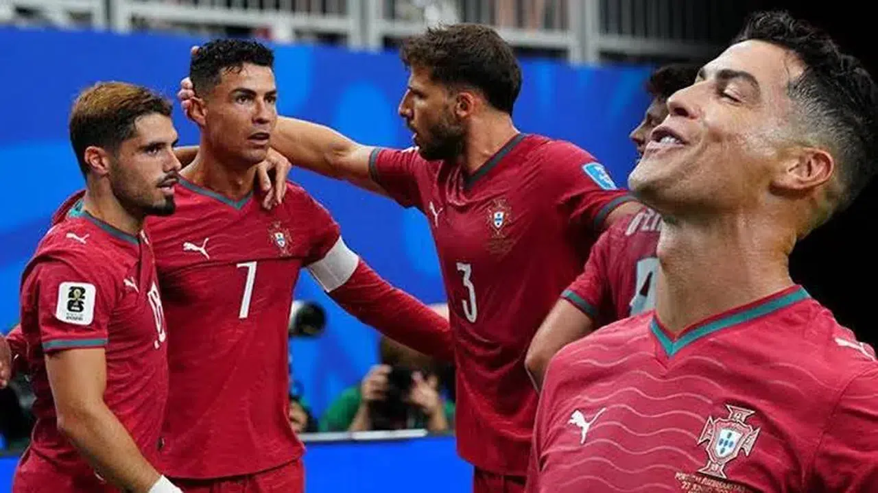 Portekiz Özbekistan maç özeti 5-0 Ronaldo 2 golle yıldızlaştı