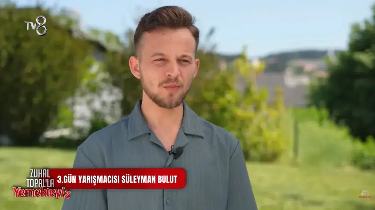 Yemekteyiz yarışmacısı Süleyman Bulut kimdir ve ne iş yapıyor?