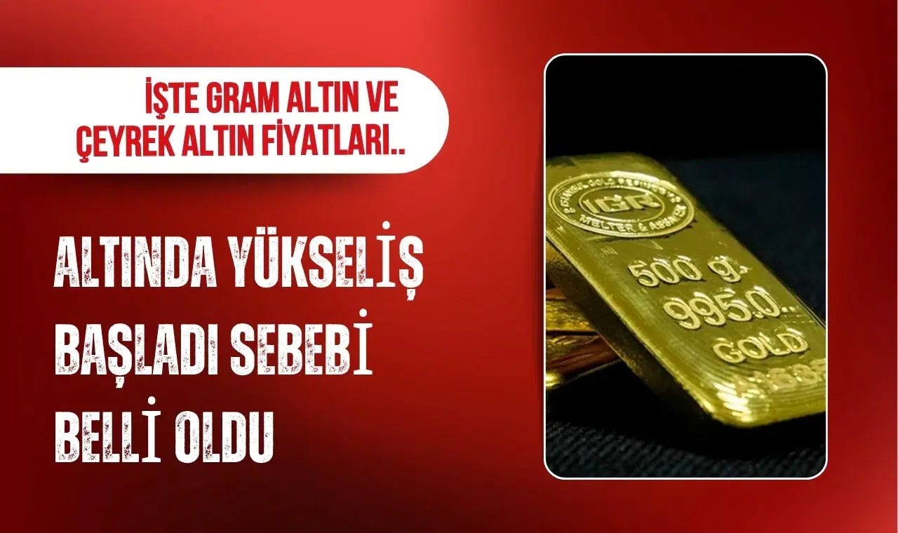 Altın fiyatlarında yükseliş sürüyor: Gram altın 6 bin 428 lira seviyesinde