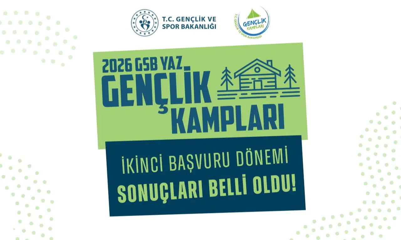 GSB kamp sonuçları açıklandı! 2026 yaz gençlik kampları ikinci dönem sorgu ekranı erişime açıldı