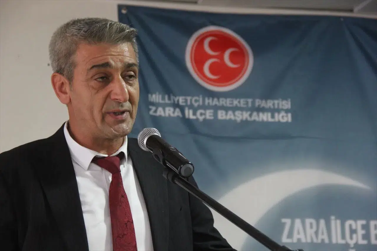 MHP Zara İlçe Başkanlığı'na Erdem Yiğit yeniden seçildi