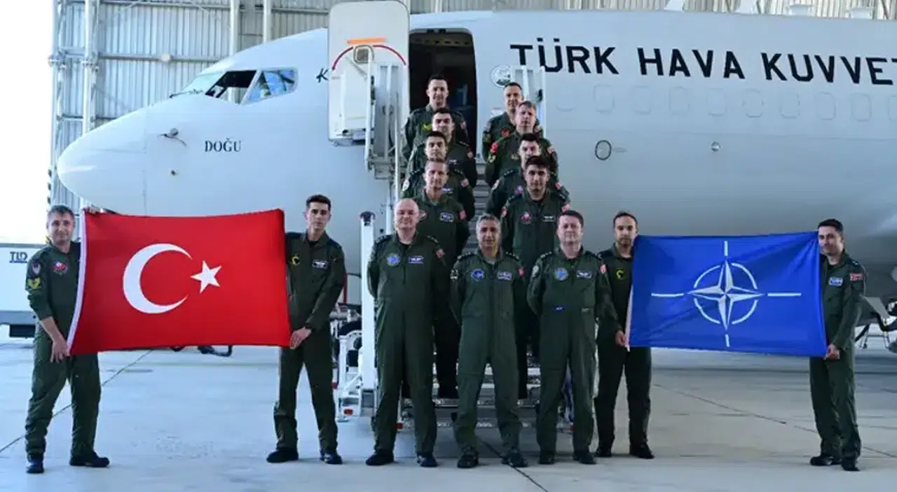 MSB duyurdu: Hava Kuvvetleri uçağı Romanya semalarında NATO görevini tamamladı
