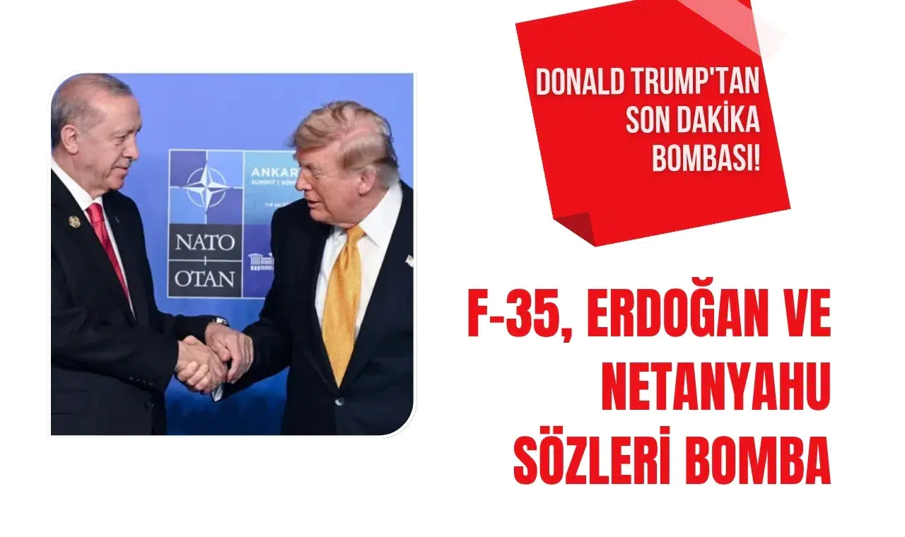 Trump'tan NATO Zirvesi'nde dikkat çeken Türkiye mesajı! "F-35'leri alacaklar"