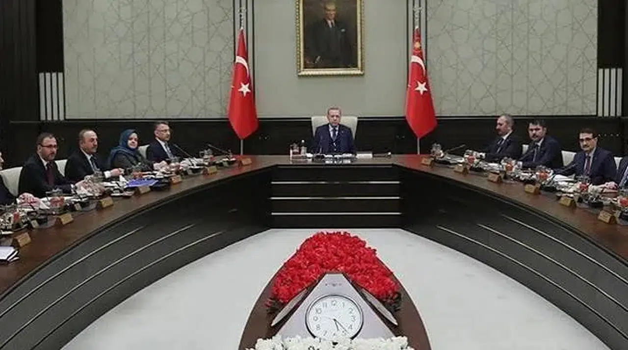 Cumhurbaşkanlığı kabinesi toplandı