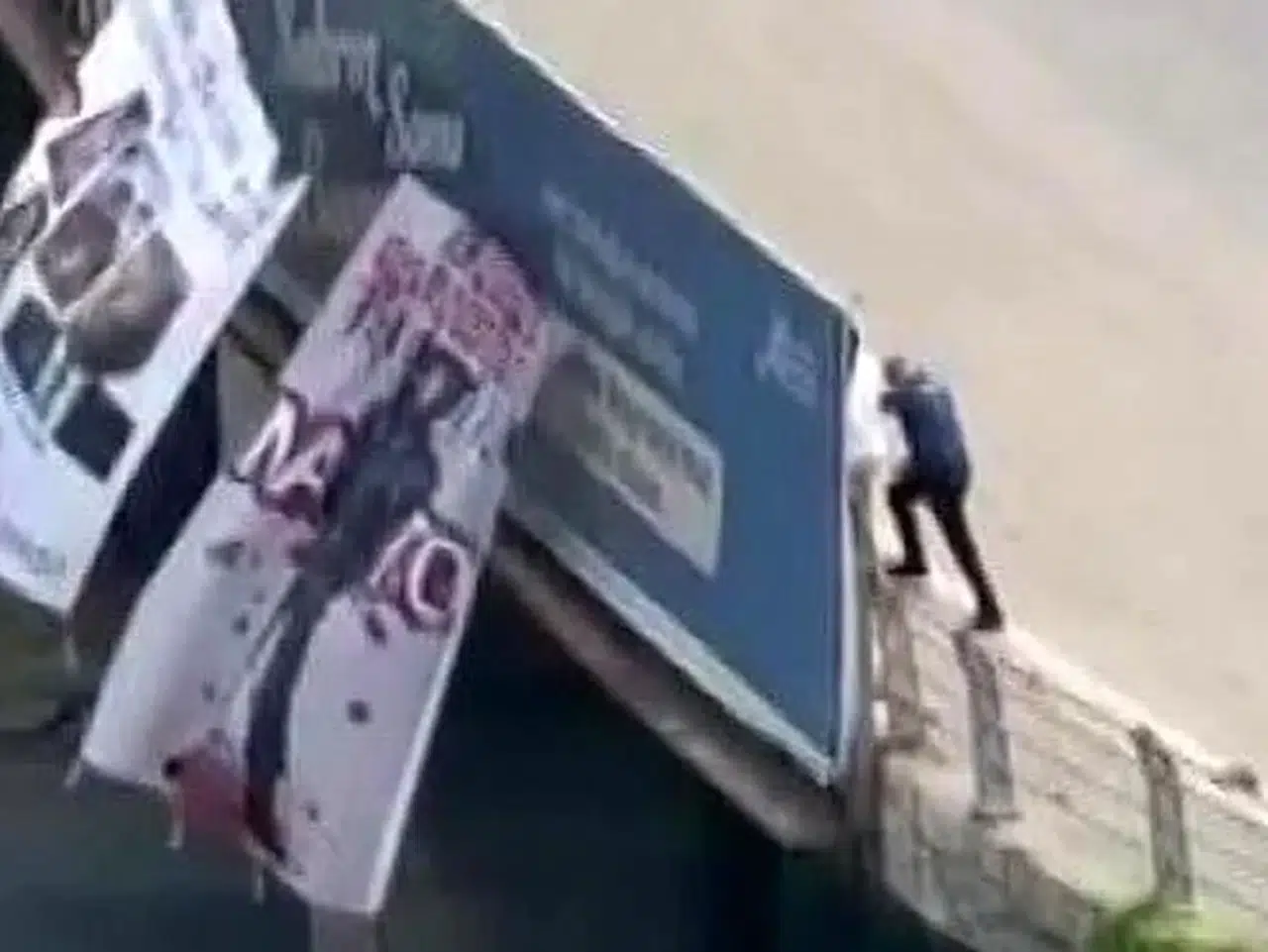 Adana'da NATO'yu protesto amacıyla pankart asan kişi gözaltına alındı