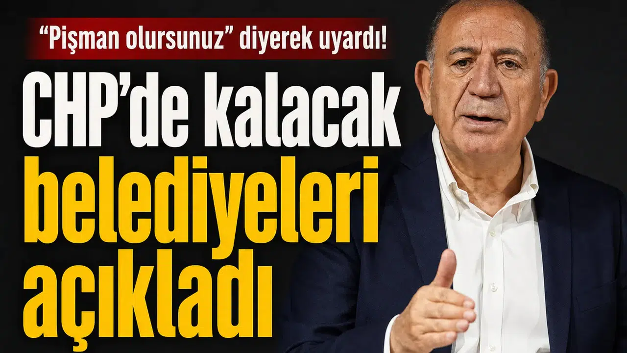 CHP'den ayrılacak belediyeler var mı? Gürsel Tekin'in açıkladı