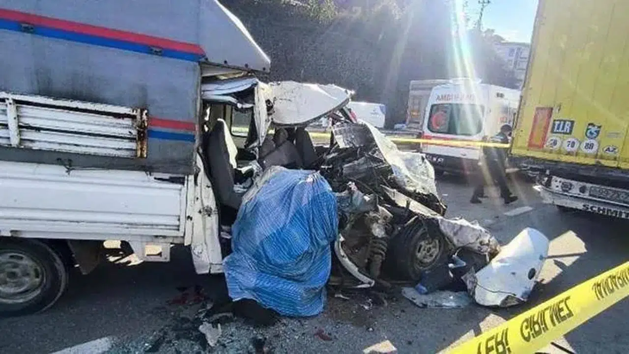 Geri manevra yapan kamyonetin çarptığı yaşlı adam yaşamını yitirdi