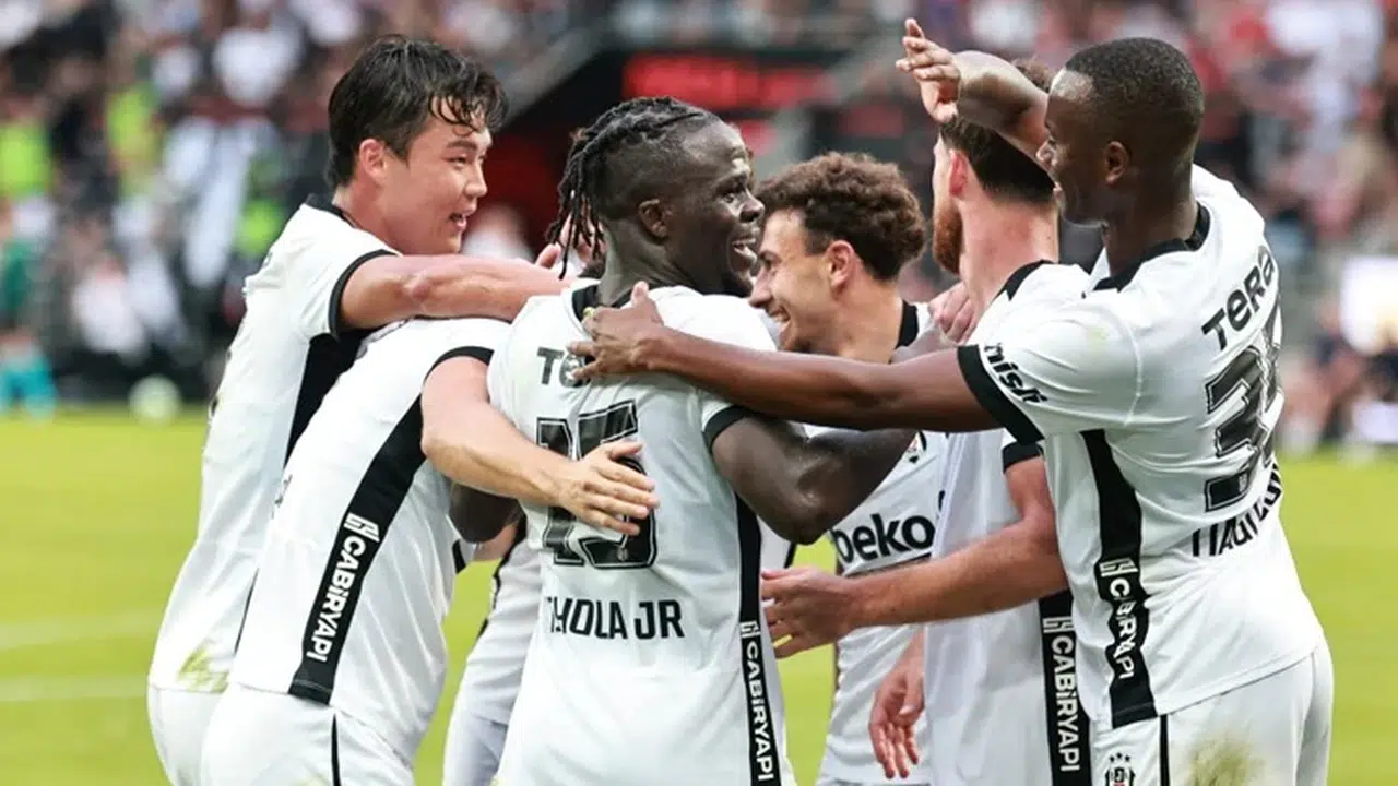 Midtjylland Beşiktaş maç özeti ve goller! Danimarka deplasmanında iki gollü zafer!