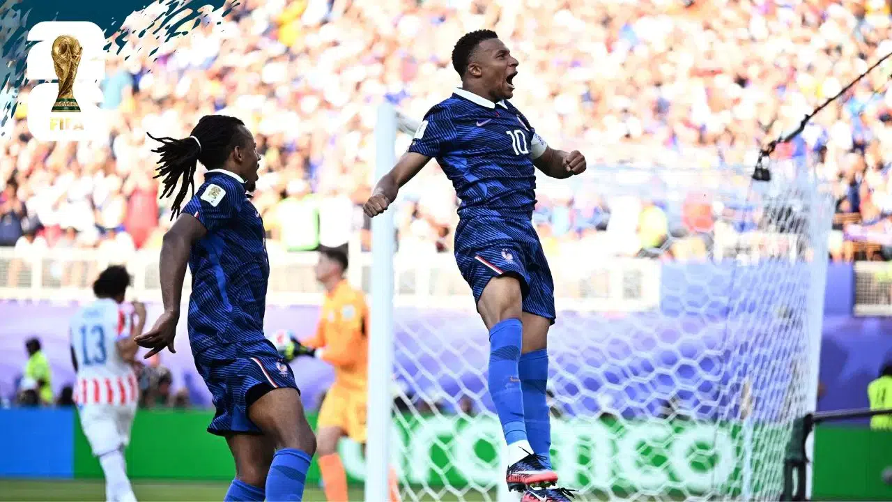 Fransa Paraguay maç özeti 1-0 Mbappe'nin golü Fransa'yı çeyrek finale taşıdı