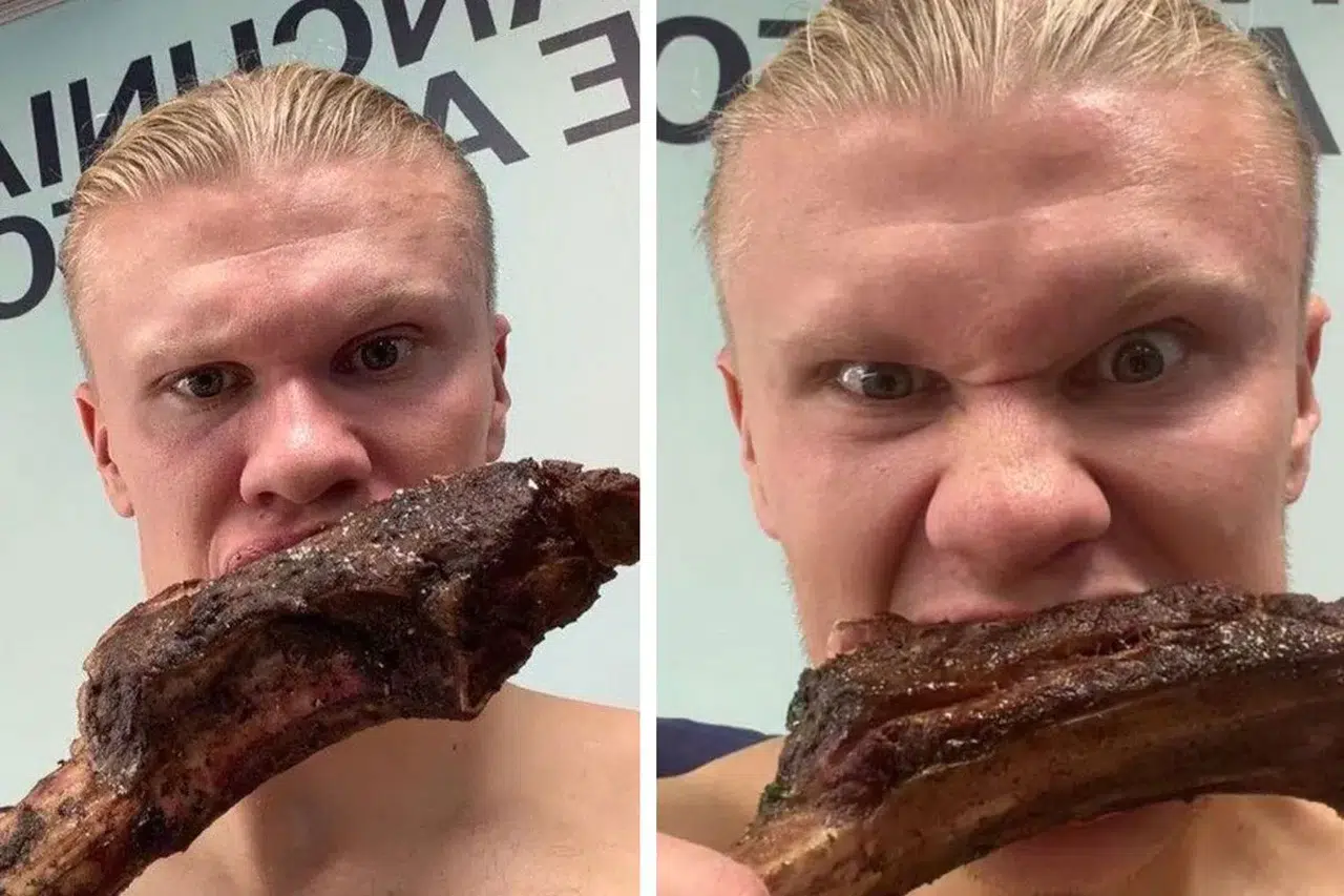 Erling Haaland'ın sıra dışı yaşamı! Günde 6 bin kalori tüketiyor