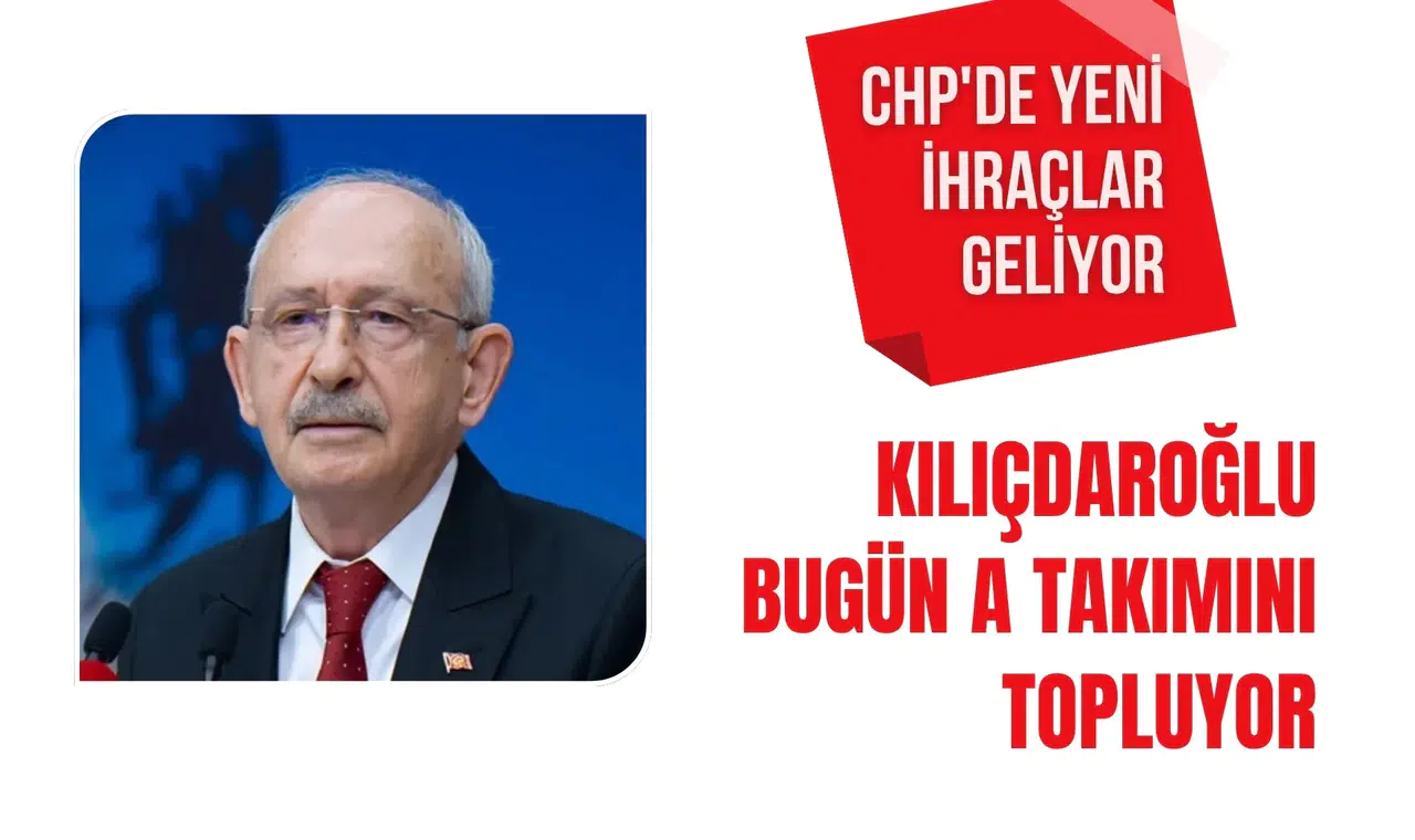 Kılıçdaroğlu MYK'yı topluyor: Gündemde yeni görevden almalar var