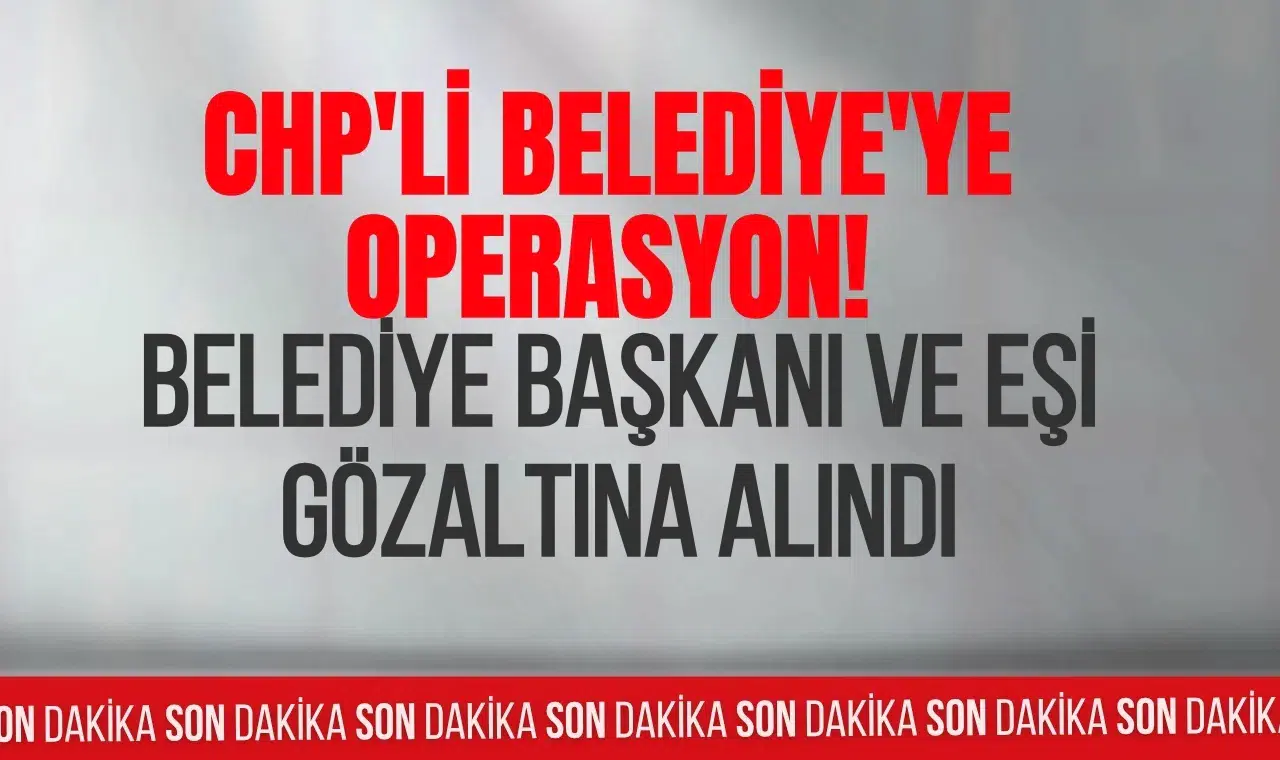 İzmit Belediyesi'ne operasyon: 28 gözaltı