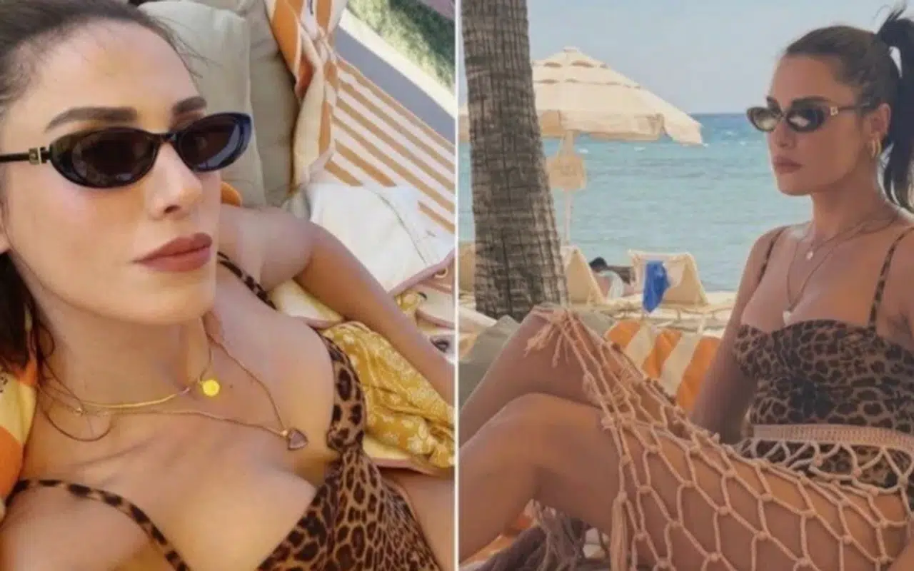 Şükran Ovalı'nın tatil pozları sosyal medyada ilgi gördü