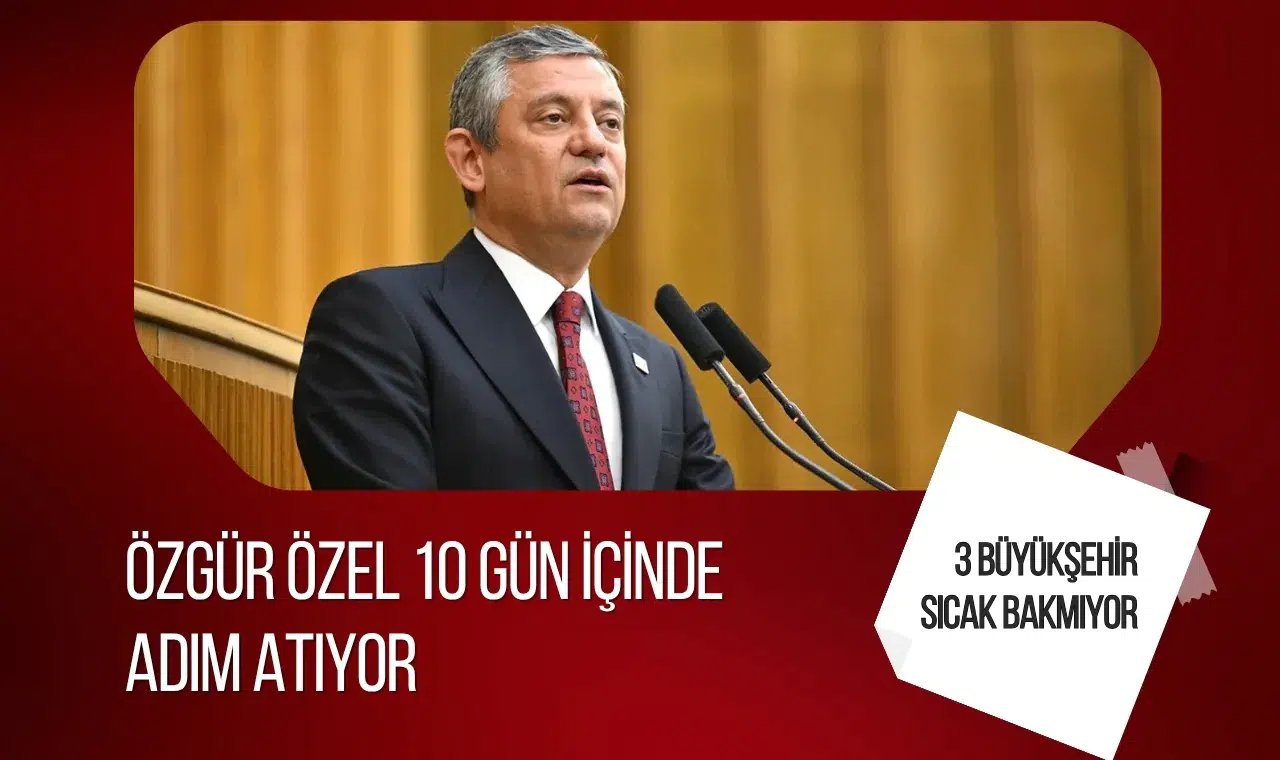 CHP kulislerinde yeni parti iddiası: Özgür Özel'in 10 gün içinde adım atacağı öne sürüldü