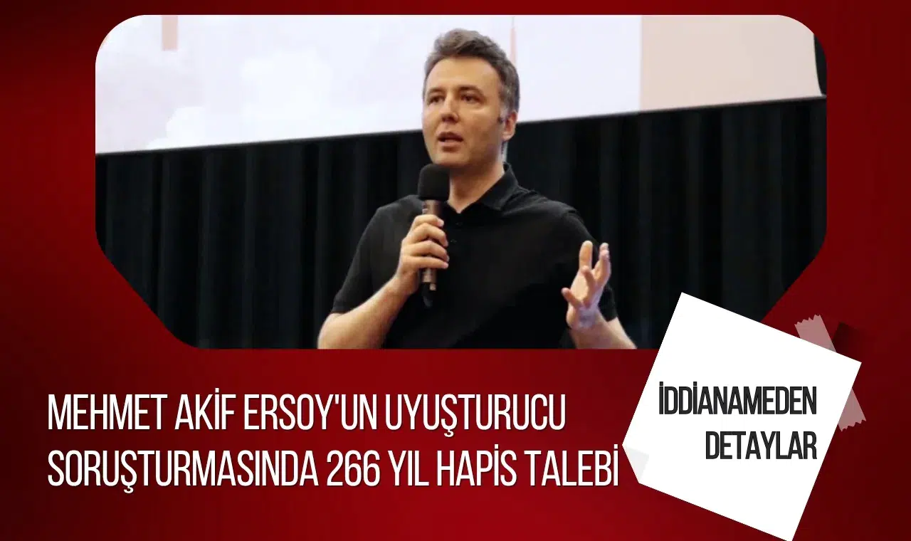 Mehmet Akif Ersoy hakkında 266 yıldan az olmamak üzere hapis talebi