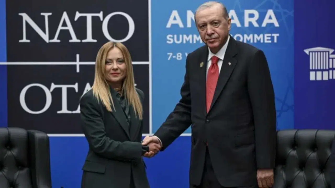 Meloni'den Erdoğan'a NATO Zirvesi teşekkürü: Misafirperverliği için teşekkür etti