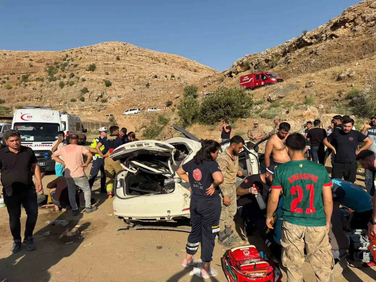 Şırnak'ta araç şarampole yuvarlandı: 2 ölü, 2 ağır yaralı