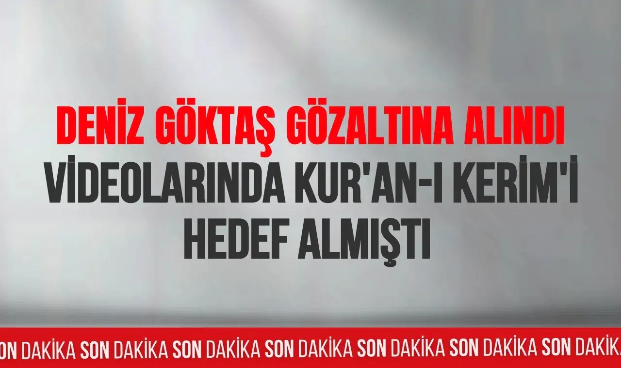 Komedyen Deniz Göktaş gözaltına alındı! Deniz Göktaş kimdir?