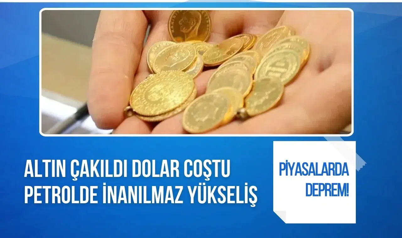Orta Doğu gerilimi piyasaları sarstı! Altın geriledi, petrol ve dolar yükseldi