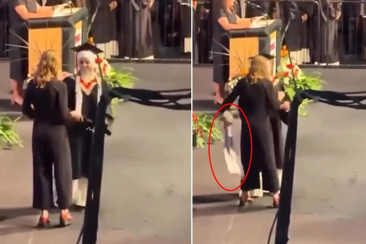Kanada'daki mezuniyet töreninde kefiye tartışması! Görüntüler tepki çekti