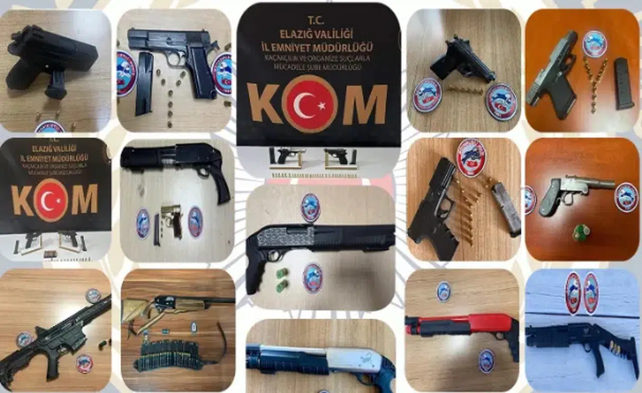 Elazığ'da emniyetten kapsamlı operasyon 75 hükümlü tutuklandı