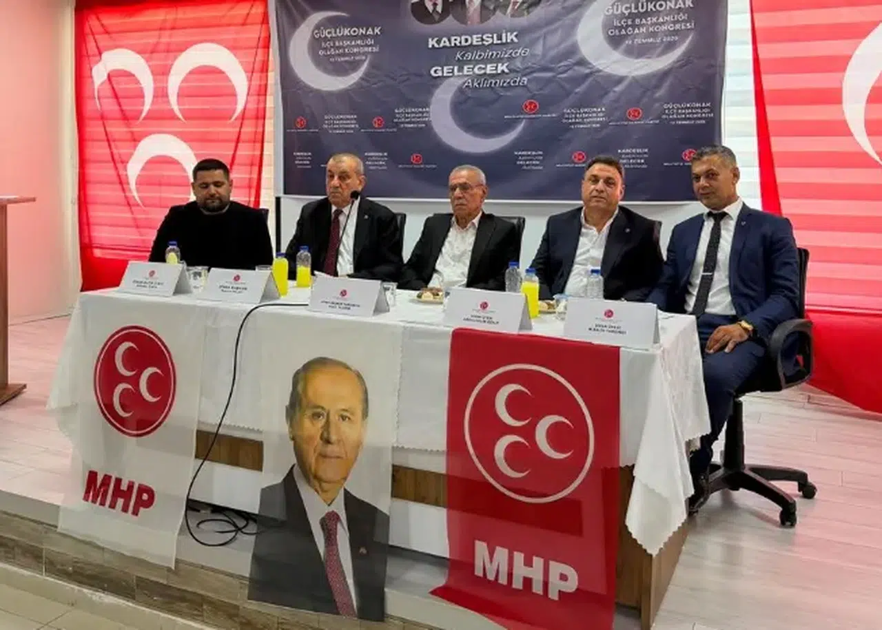 MHP Güçlükonak İlçe Başkanlığı'na Nedim Aktuğ yeniden seçildi