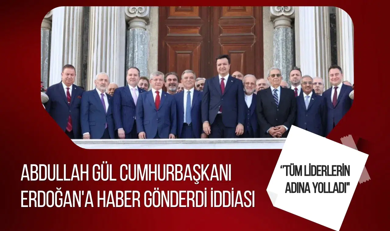 Abdullah Gül'ün Cumhurbaşkanı Erdoğan'a KHK mesajı gönderdiği iddiası gündem oldu