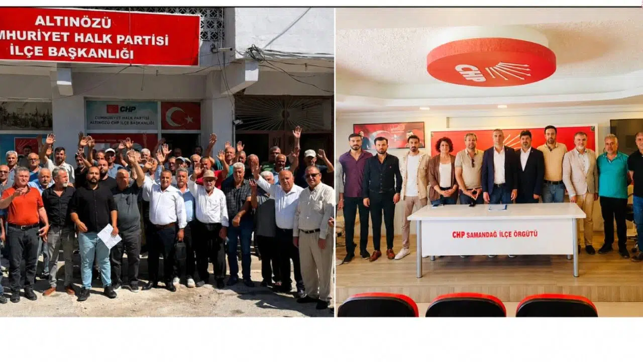 CHP'de istifa: Samandağ ve Altınözü'nden ayrılık kararı