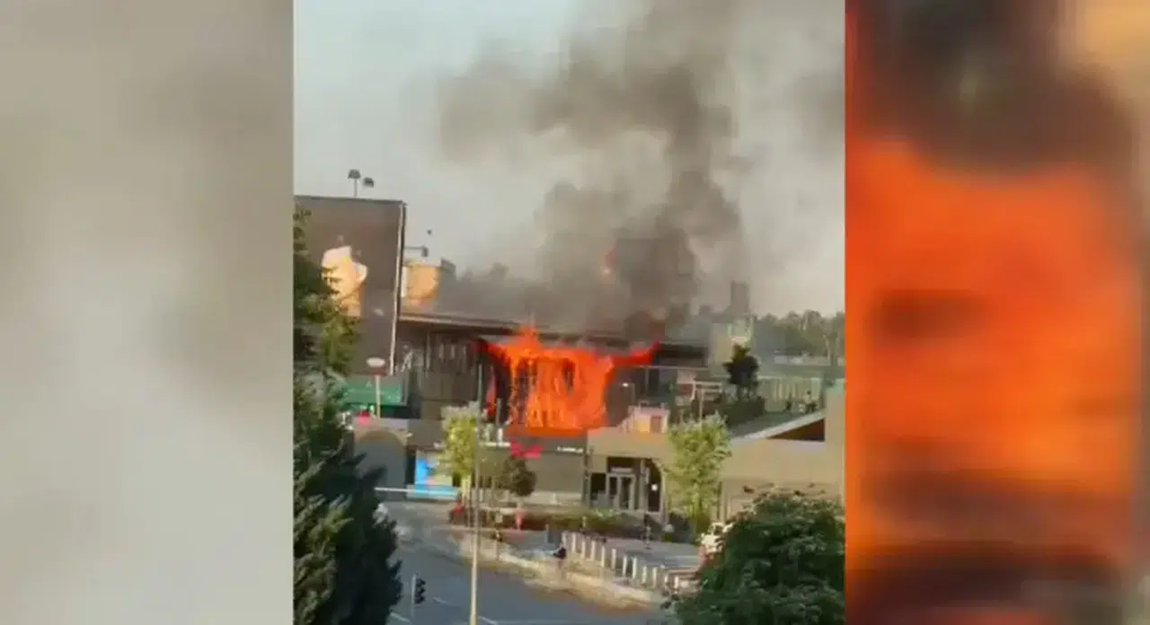 Çankaya'da korkutan yangın: Maddi hasar meydana geldi