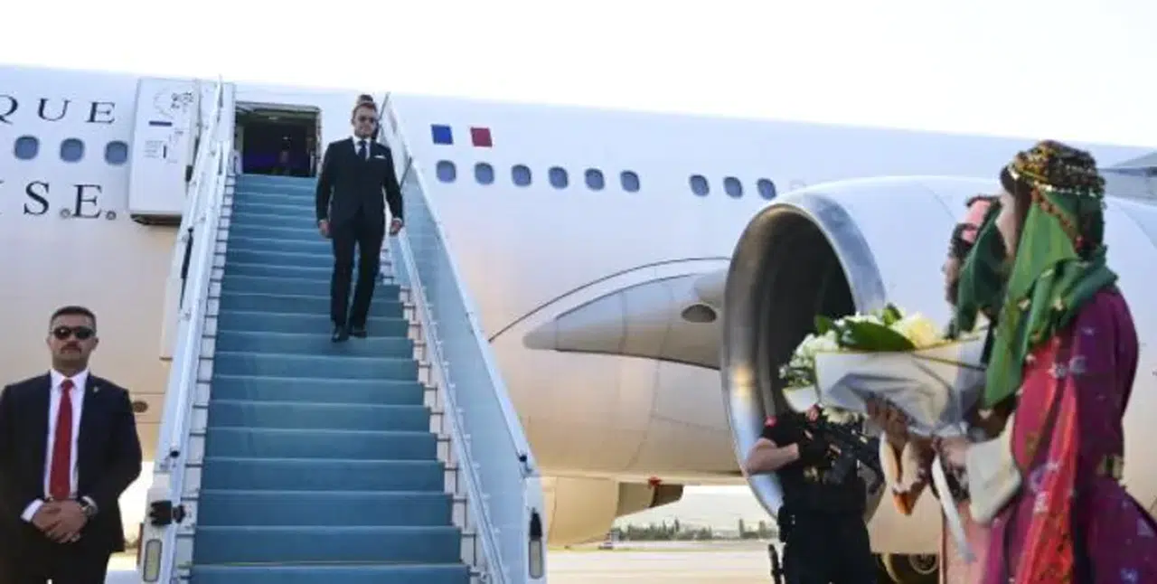 Macron, NATO Zirvesi Ankara'ya geldi