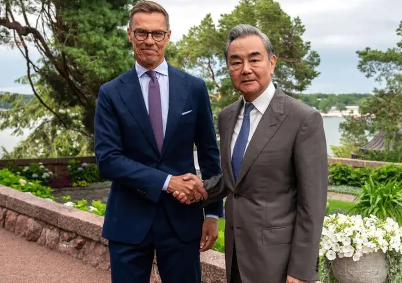 Çin ve Finlandiya, Stubb Turku'da bir araya geldi