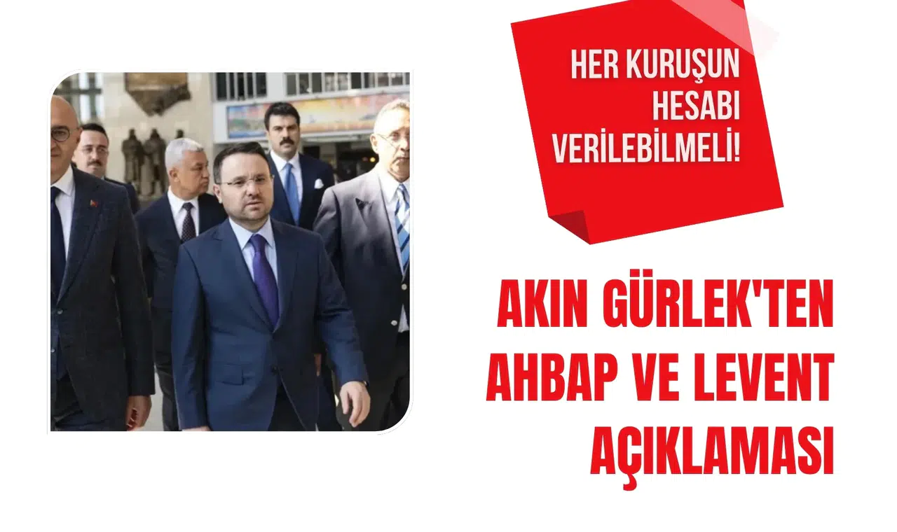 Akın Gürlek'ten AHBAP soruşturması mesajı: Her bağışın hesabı verilmeli