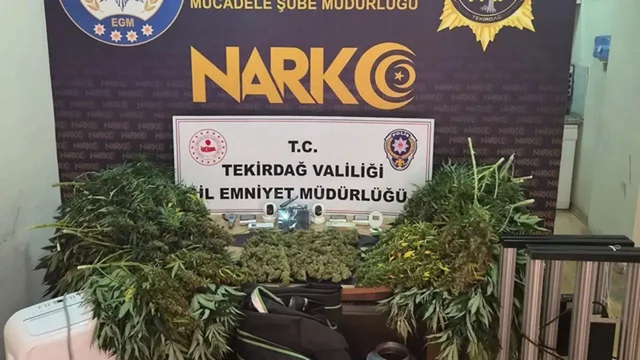 Tekirdağ’da uyuşturucu operasyonu: 7 şüpheli tutuklandı