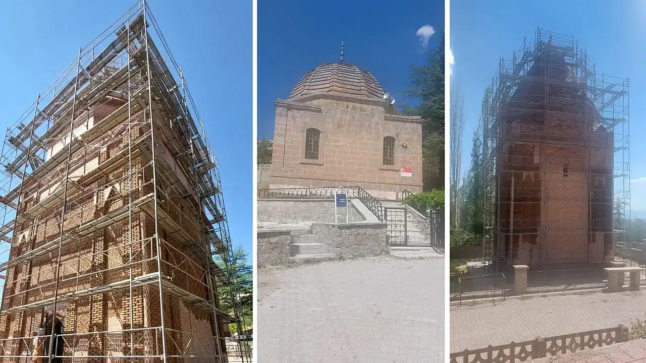 Melik Emir Gazi Türbesi'nde restorasyon: Peyzaj düzenlemesi yapılacak