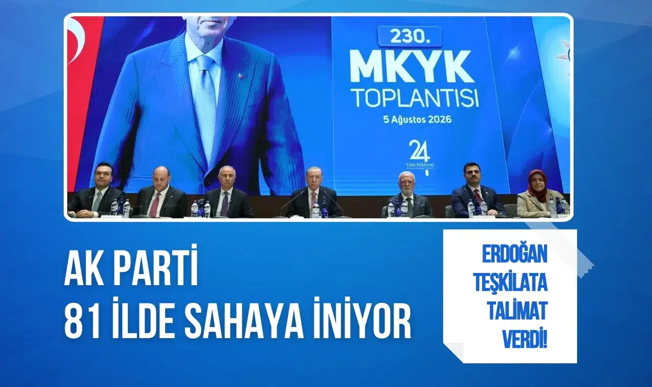 Erdoğan’dan AK Parti Teşkilatına Terörsüz Türkiye Talimatı: 81 İlde Sahaya İnecekler