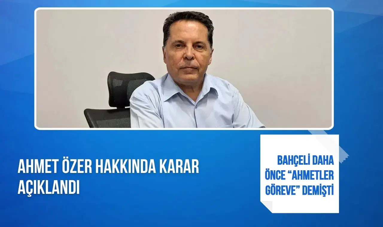 Ahmet Özer hakkında karar açıklandı: 8 ay hapis cezası