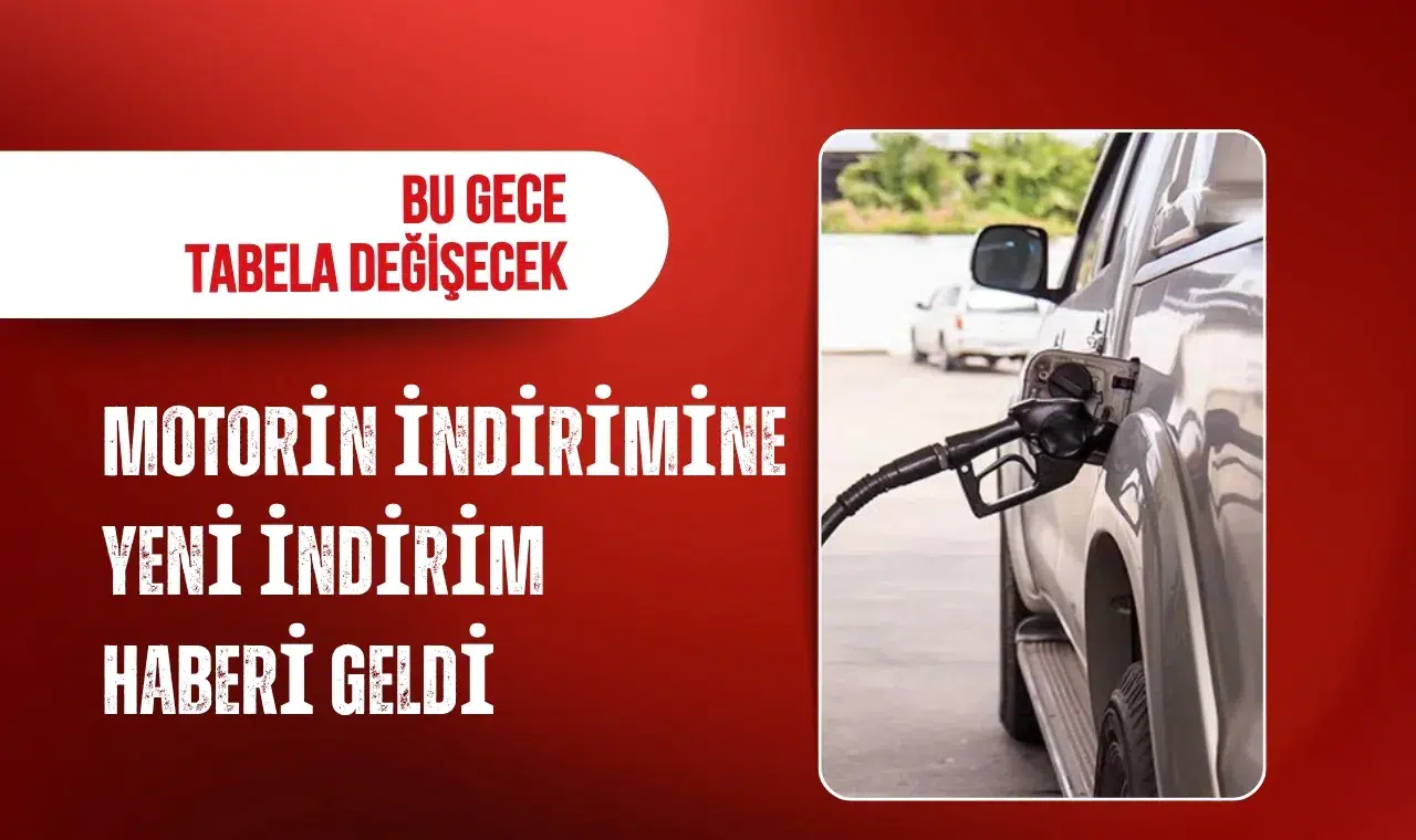 Motorinde ikinci indirim beklentisi: Yeni fiyatlar bu gece pompaya yansıyacak