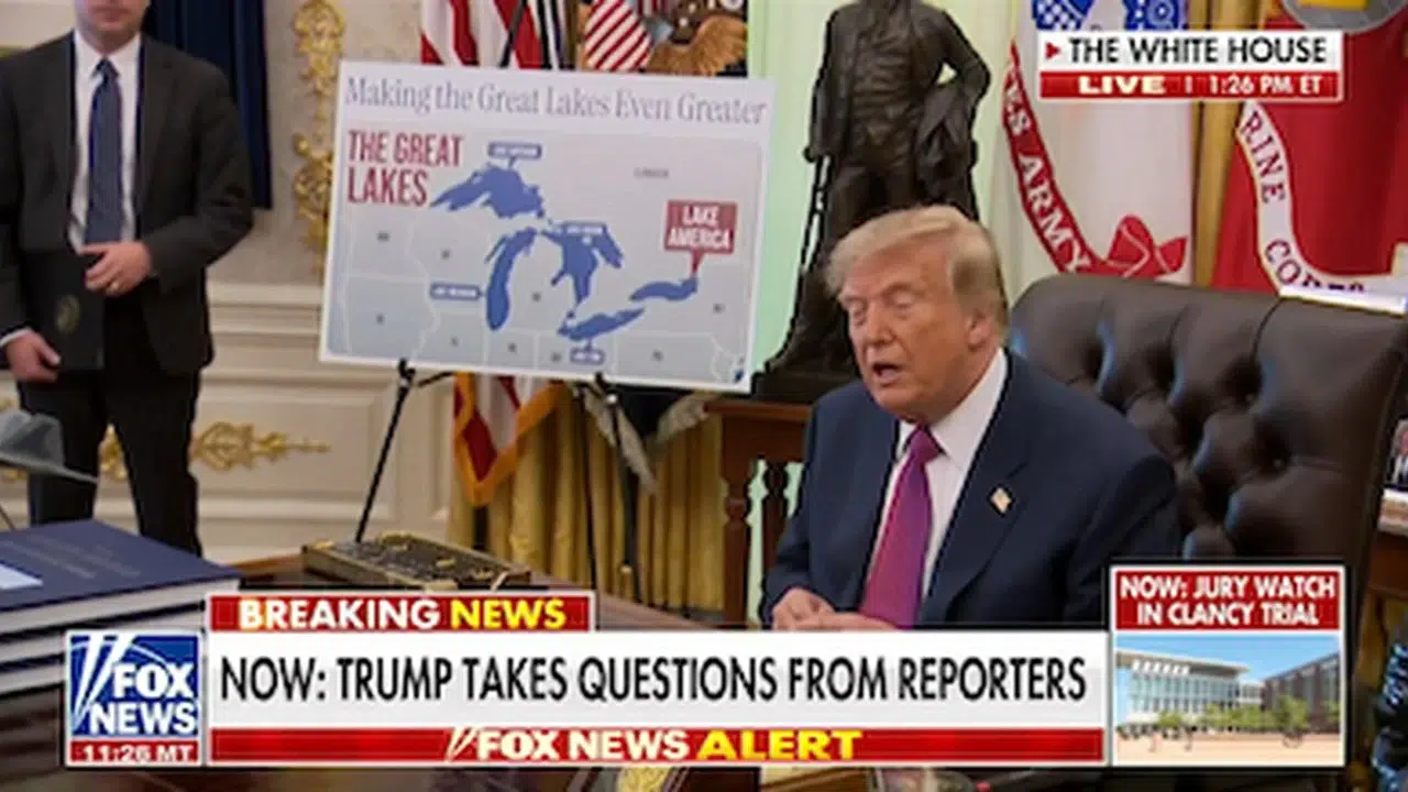 Trump’tan dikkat çeken karar: Ontario Gölü’nün adını “Amerika Gölü” yaptı